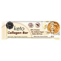  Youthful Living Keto Collagen Bar - White Chocolate Peanut Butter